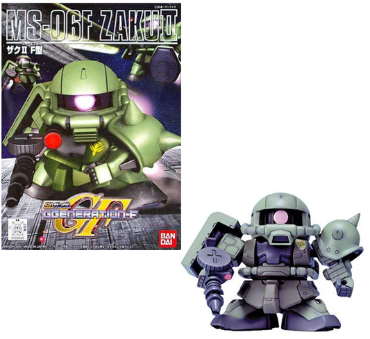 Précommande : GUNDAM - BB218 MS-06F ZAKU II - Model Kit