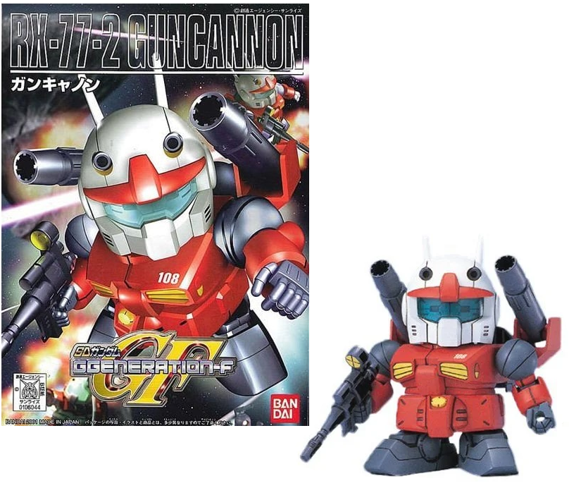 Précommande : GUNDAM - SD - BB225 RX-77-2 Guncannon - Model Kit - 8cm