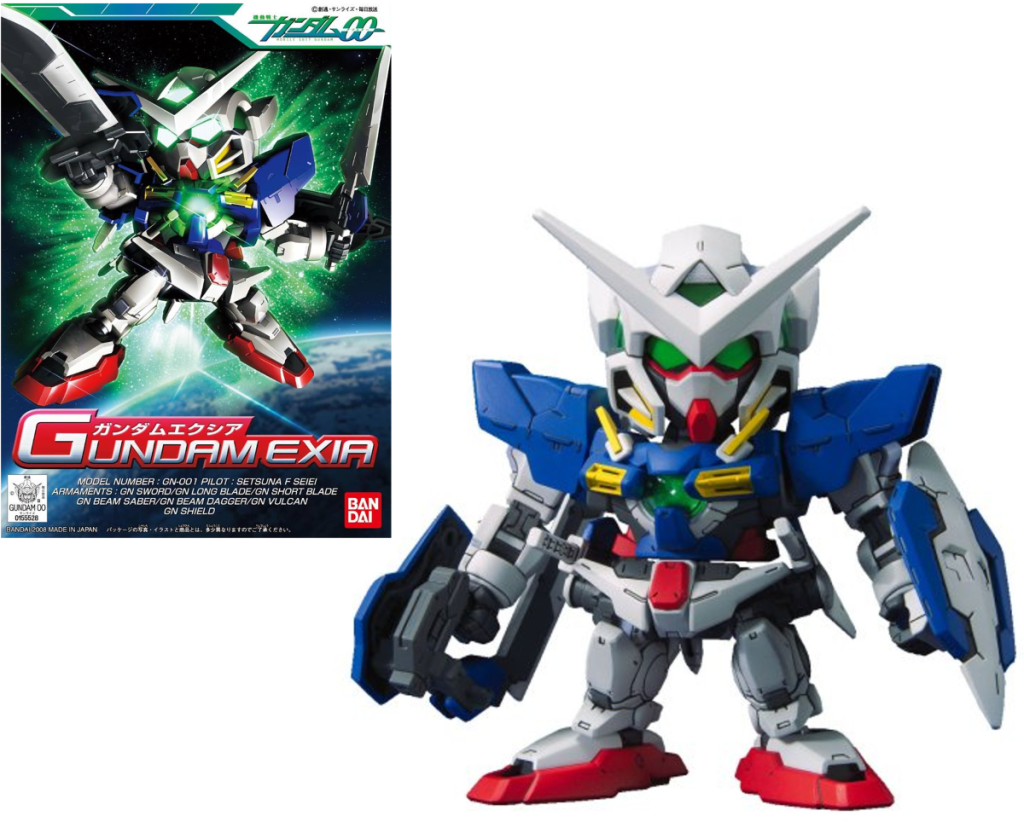 Précommande : GUNDAM - BB313 Gundam Exia - Model Kit