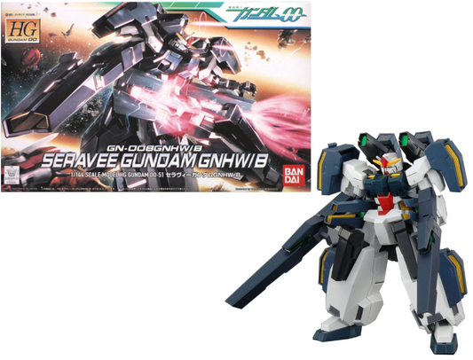 Précommande : GUNDAM - HG 1/44 Seravee Gundam GNHW/B - Model Kit - 13cm