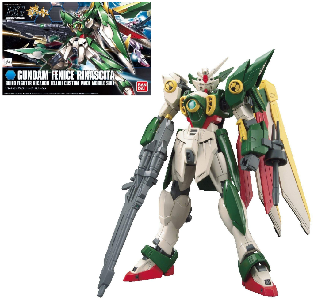 Précommande : GUNDAM - HGBF 1/144 Wing Gundam Fenice - Model Kit 13cm