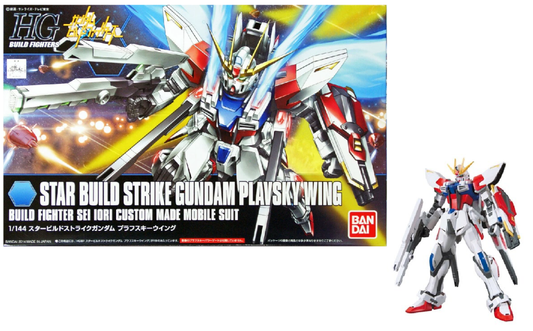 Précommande : GUNDAM - HGBF Star Build Strike Gundam Plavsky Wing 1/144 - Model Kit