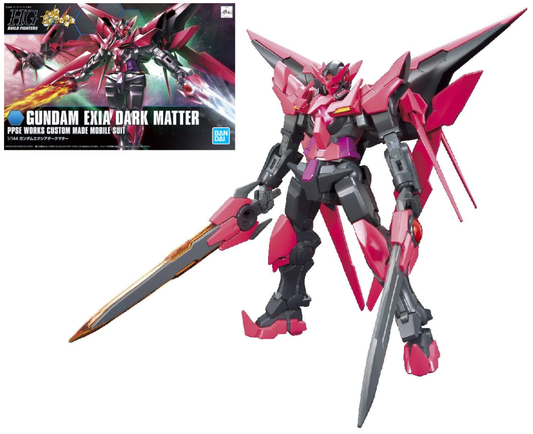 Précommande : GUNDAM - HGBF 1/144 Gundam Exia Dark Matter - Model Kit - 13cm