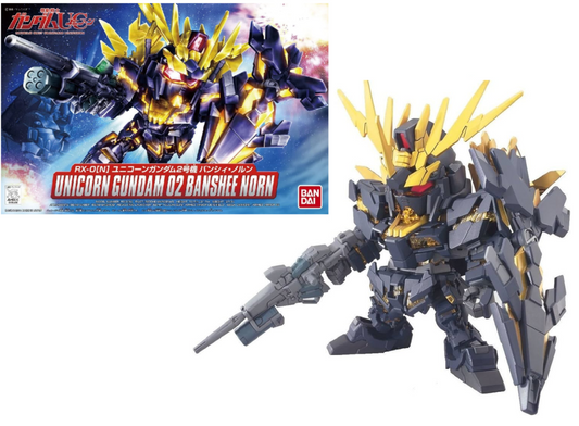 Précommande : GUNDAM - BB391 Unicorn Gundam 02 Banshee Norn - Model Kit 8cm