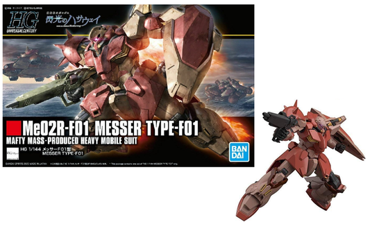 Précommande : GUNDAM - HGUC 1/144 Me02R-F01 Messer Type-F01 - Model Kit