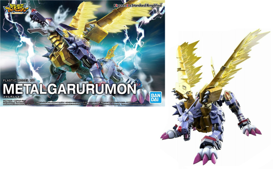 Précommande : DIGIMON - Figure-rise Standard Metalgarurumon Amplified - Model Kit