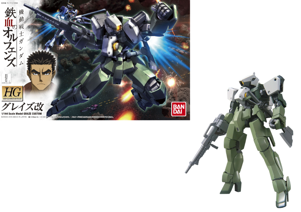 Précommande : GUNDAM - HG 1/144 Graze Custom - Model Kit