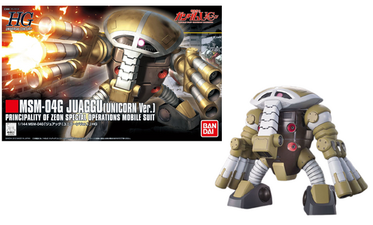 Précommande : GUNDAM - HGUC 1/144 Juaggu (Unicorn Ver.) - Model Kit