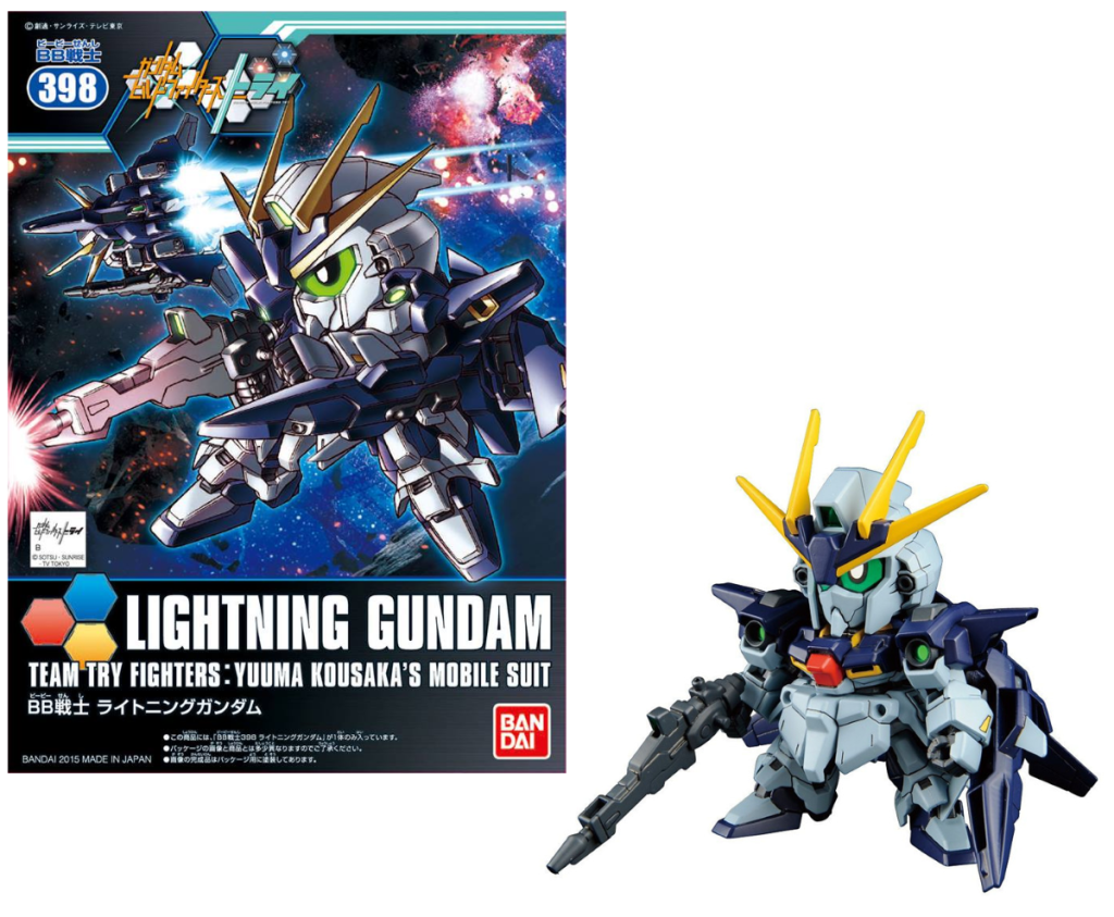 Précommande : GUNDAM - BB398 Lightning Gundam - Model Kit