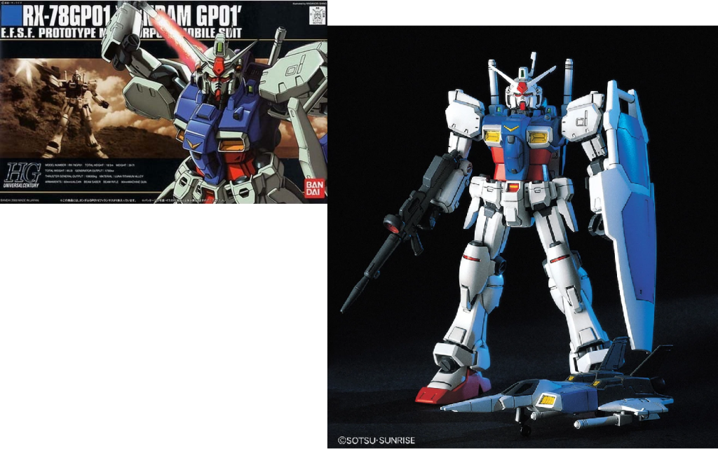 Précommande : GUNDAM - HGUC 1/144 RX-78 GP01 Zephyranthes - Model Kit