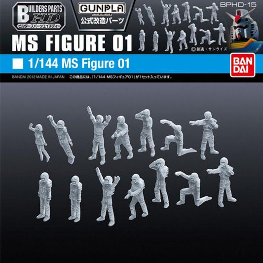 Précommande : GUNDAM - Builders Parts HD 1/144 MS Figure 01 - Model Kit