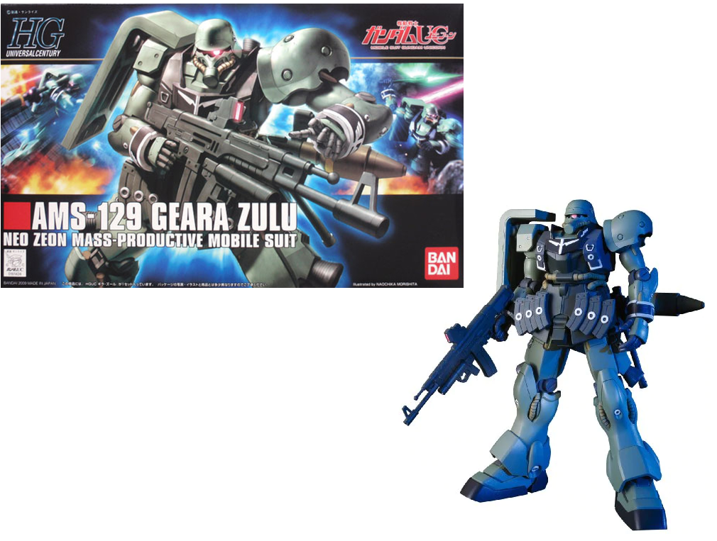 Précommande : GUNDAM - 1/144 HGUC GEARA ZULU - Model Kit