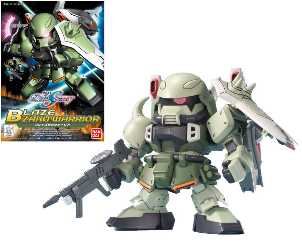 Précommande : GUNDAM - BB296 Blaze Zaku Warrior - Model Kit