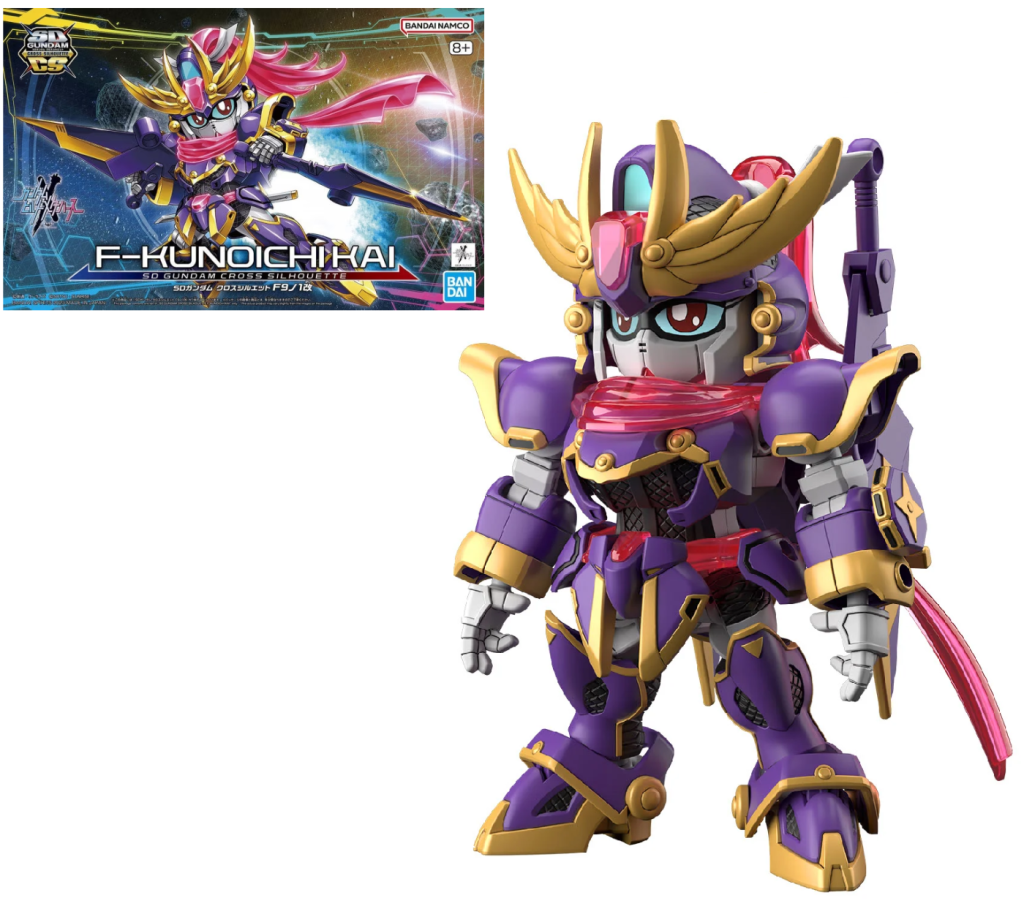 Précommande : GUNDAM - SD Gundam Cross Silhouette F-Kunoichi Kai - Model Kit