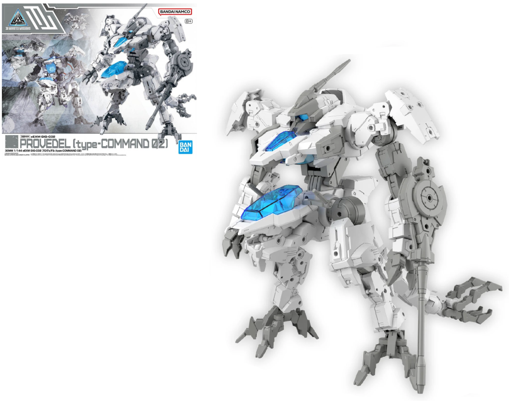 Précommande : 30MM - 1/144 eEXM GIG-C02 Provedel (Type-Command 02) - Model Kit