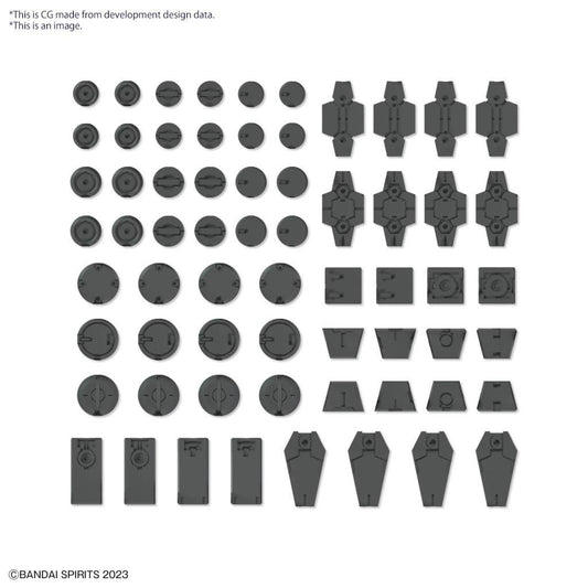 Précommande : 30MM - Customize Material (Decoration Parts 1 Gray) - Model Kit