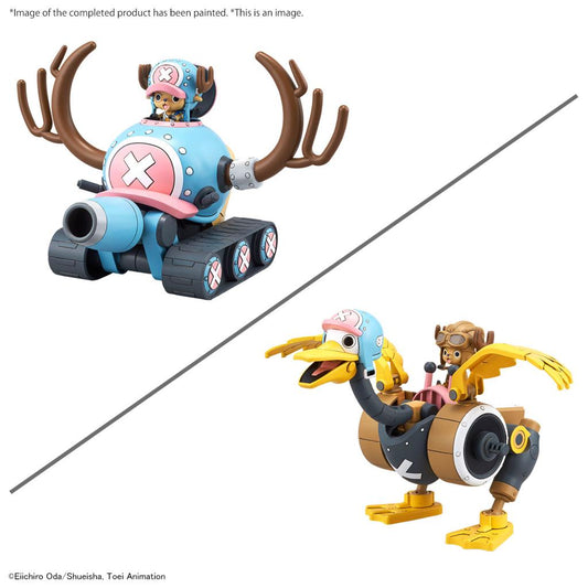 Précommande : ONE PIECE - Chopper Robot 1&2 (Chopper Tank & Chopper Wing) -Model Kit