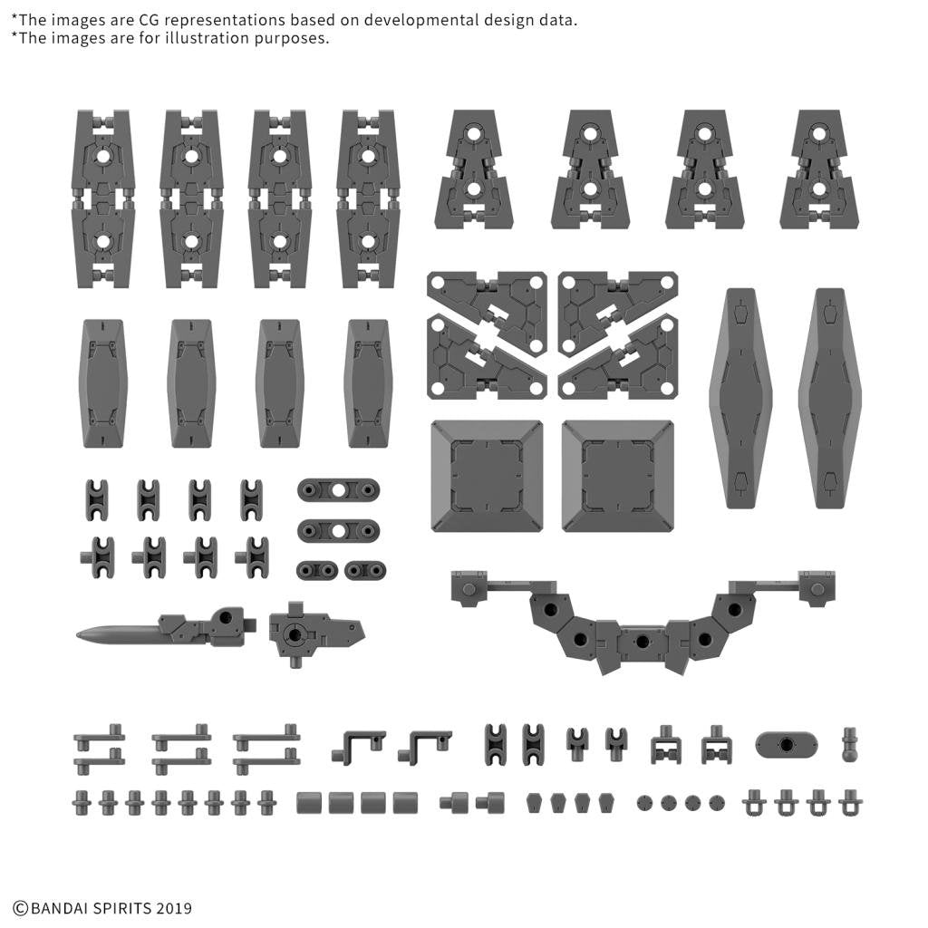 Précommande : 30MM - 1/144 Option parts set 19 (Multi Shield) - Model Kit