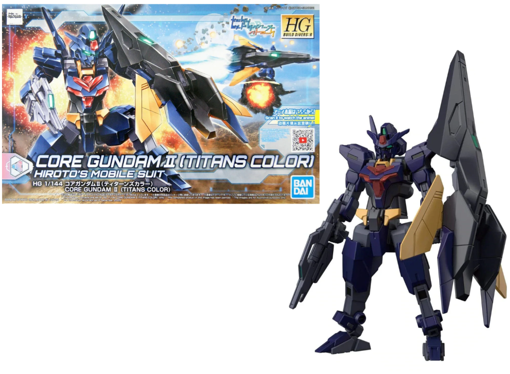 Précommande : GUNDAM - HGBDR 1/144 Gundam II Core Titans Color - Model Kit