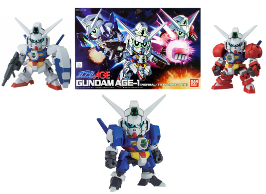 Précommande : GUNDAM - SD Gundam BB Senshi Gundam Age-1 - Model Kit