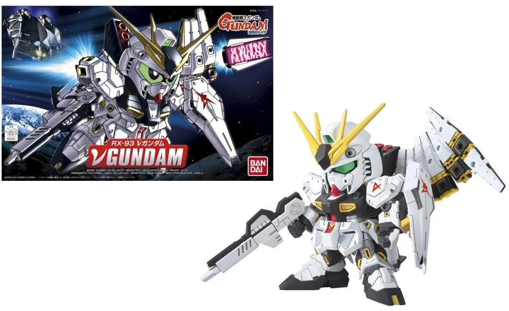 Précommande : GUNDAM - BB387 Nu Gundam - Model Kit