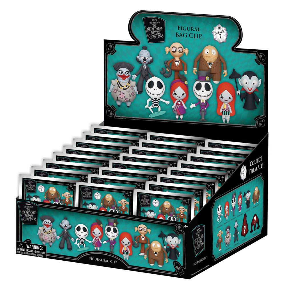 Précommande : DISNEY - NBC Series 7 - 3D Foam Bag Clip (Display 24 Pcs)