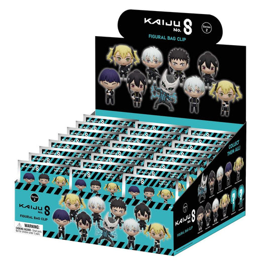 Précommande : KAIJU NO. 8 - Series 2 - 3D Foam Bag Clip (Display 24 Pcs)