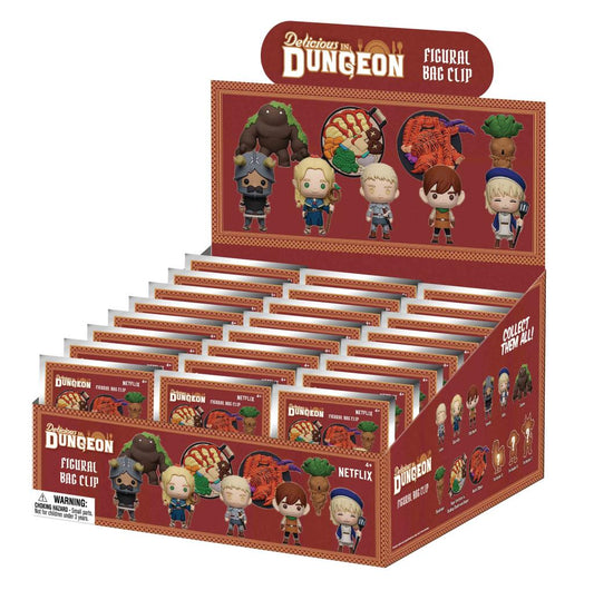 Précommande : GLOUTON ET DRAGONS - Series 1 - 3D Foam Bag Clip (Display 24 Pcs)