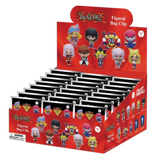 Précommande : YU-GI-OH - Series 2 - 3D Foam Bag Clip (Display 24 Pcs)