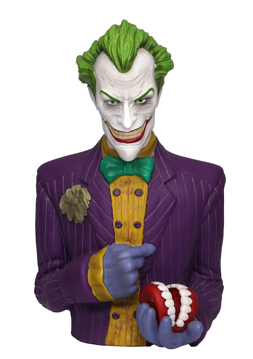 Précommande : BATMAN ARKHAM ASYLUM - Joker - Tirelire 20cm