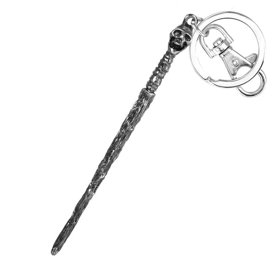 Précommande : HARRY POTTER - Baguette Mangemorts - Porte-clés en étain