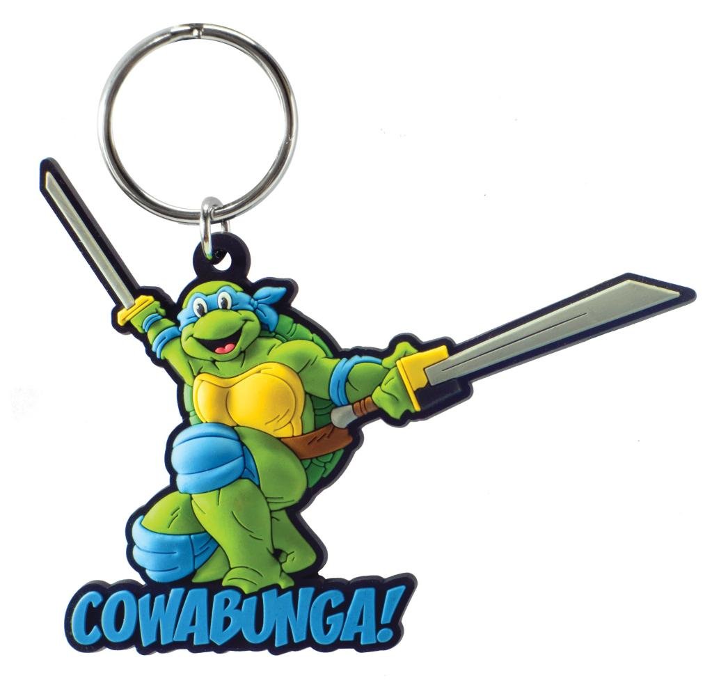 Précommande : LES TORTUES NINJAS - Leonardo - Porte-clés Soft Touch