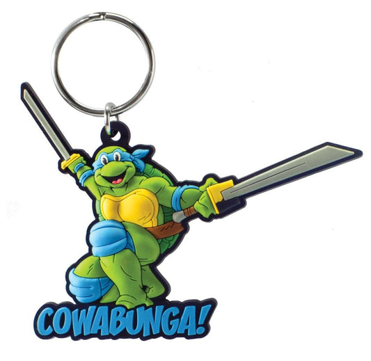 Précommande : LES TORTUES NINJAS - Leonardo - Porte-clés Soft Touch