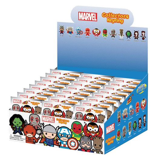 Précommande : MARVEL - Series 2 - 3D Foam Bag Clip (Display 24 Pcs)