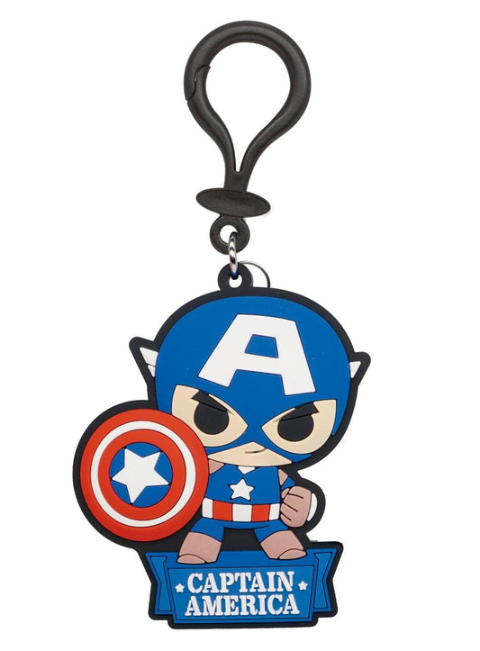 Précommande : MARVEL - Captain America - Porte-clés Soft Touch