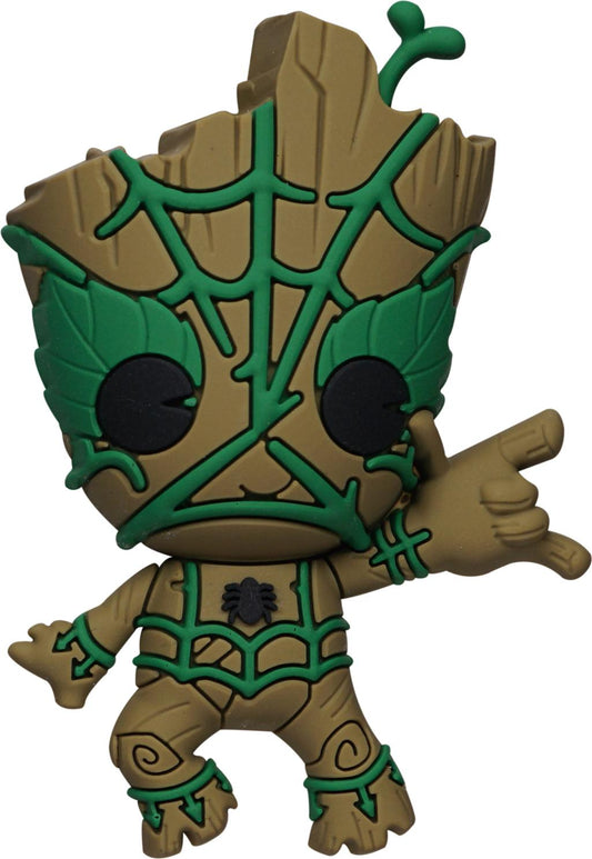 Précommande : MARVEL - Groot en Spider-Man - Aimant à collectionner en mousse 3D