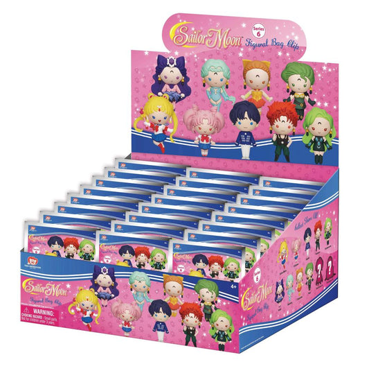 Précommande : SAILOR MOON - Series 6 - 3D Foam Bag Clip (Display 24 Pcs)