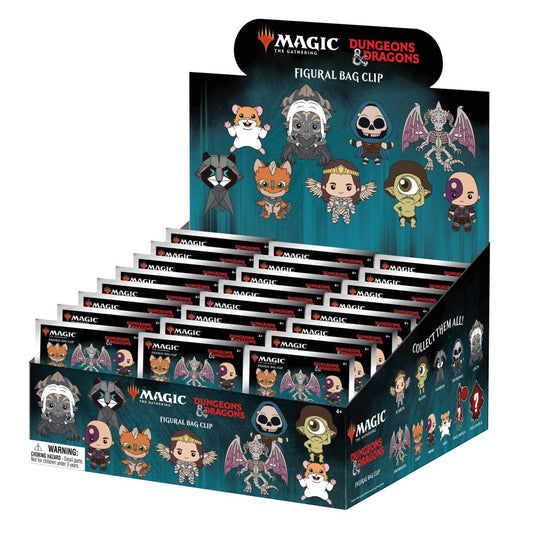 Précommande : WIZARDS OF THE COAST - Series 1 - 3D Foam Bag Clip (Display 24 Pcs)
