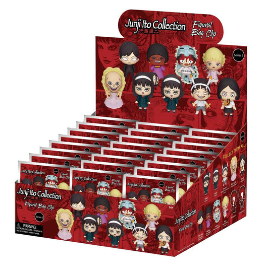 Précommande : JUNJI ITO - Series 1 - 3D Foam Bag Clip (Display 24 Pcs)