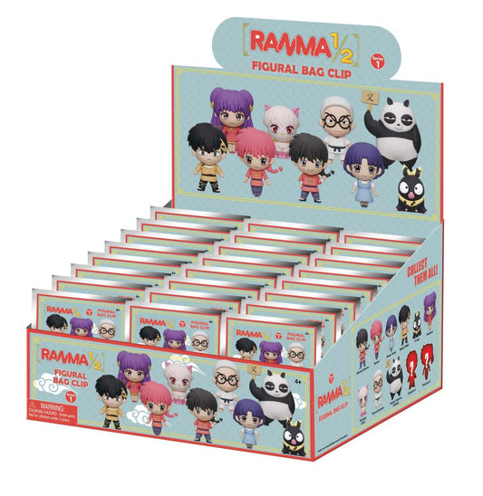 Précommande : RANMA 1/2 - Series 1 - 3D Foam Bag Clip (Display 24 Pcs)