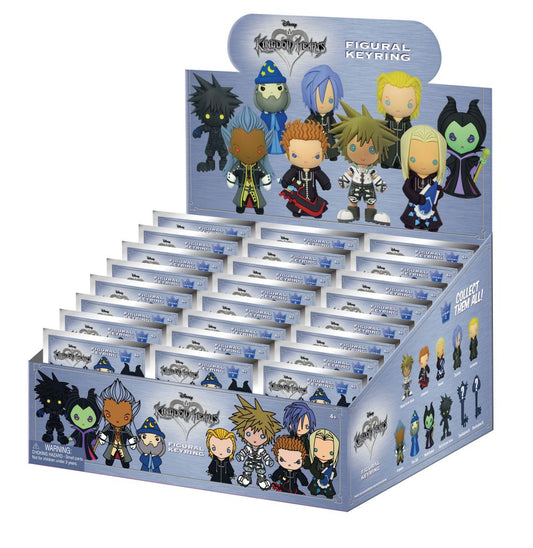 Précommande : DISNEY KINGDOM HEARTS - Series 2 - 3D Foam Bag Clip (Display 24 Pcs)