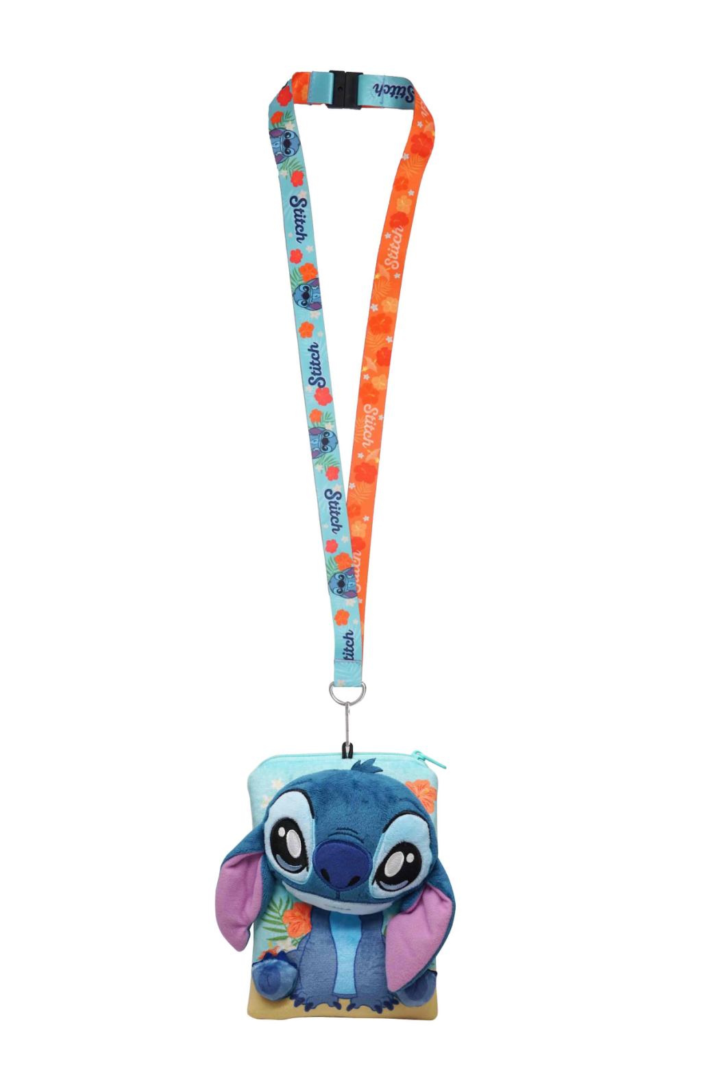 Précommande : DISNEY - Stitch Sitting "Deluxe" - Lanyard avec pochette porte-cartes