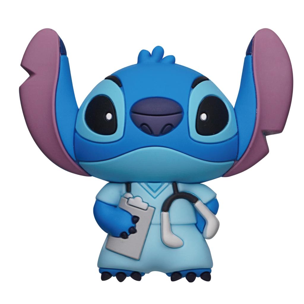 Précommande : LILO & STITCH - Stitch infirmier - Aimant à collectionner en mousse 3D