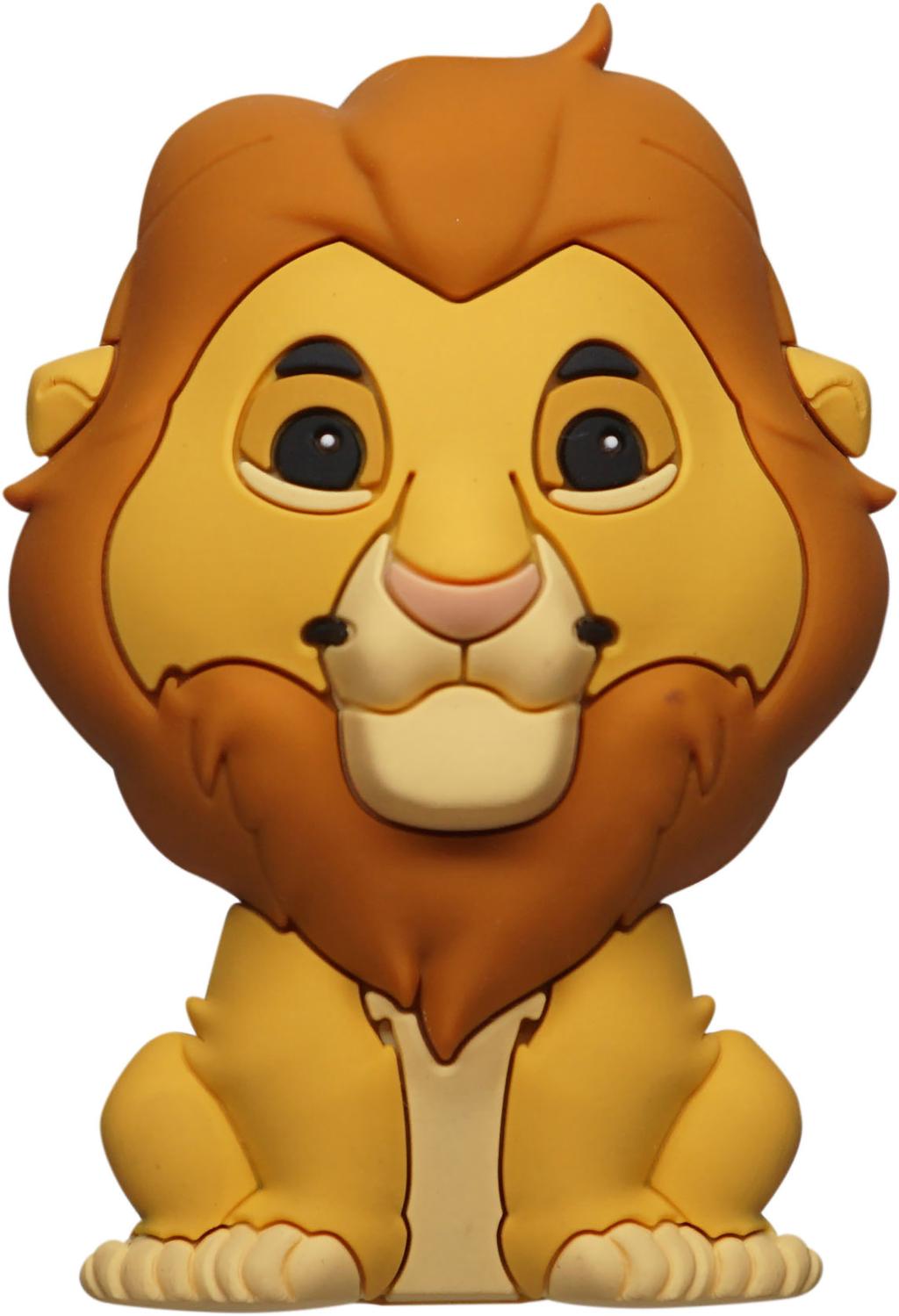 Précommande : LE ROI LION - Mufasa - Aimant à collectionner en mousse 3D