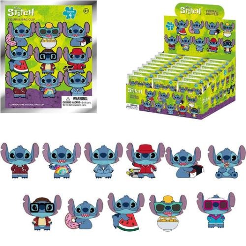 DISNEY - Stitch Series 4 - 3D porte clé Clip 24 à collectionner