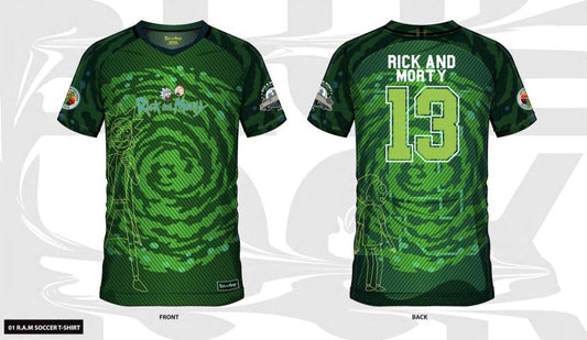 Précommande : RICK & MORTY - Rick & Morty 13 - Maillot de Foot Homme (L)