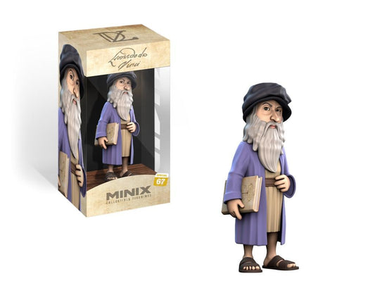 Précommande : SPECIAL CATEGORY - Leonard De Vinci - Figurine Minix # 12cm