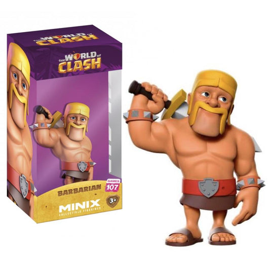 Précommande : WORLD OF CLASH - Barbare - Figurine Minix 12cm