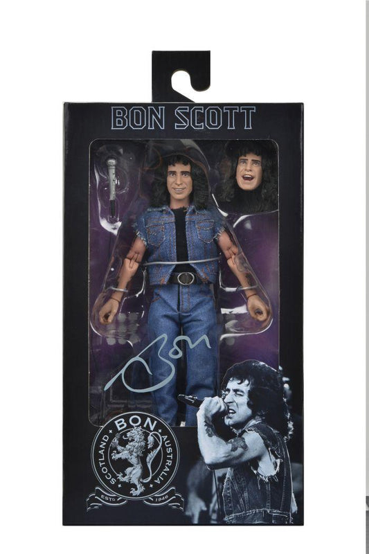 Précommande : AC-DC - Bon Scott - Figurine Habillée 20cm