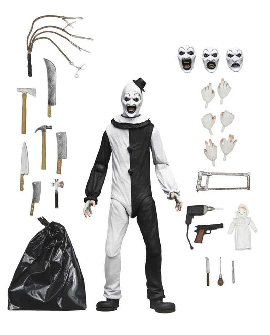 Précommande : TERRIFIER - Art the Clown - Ultimate Figurine 17cm